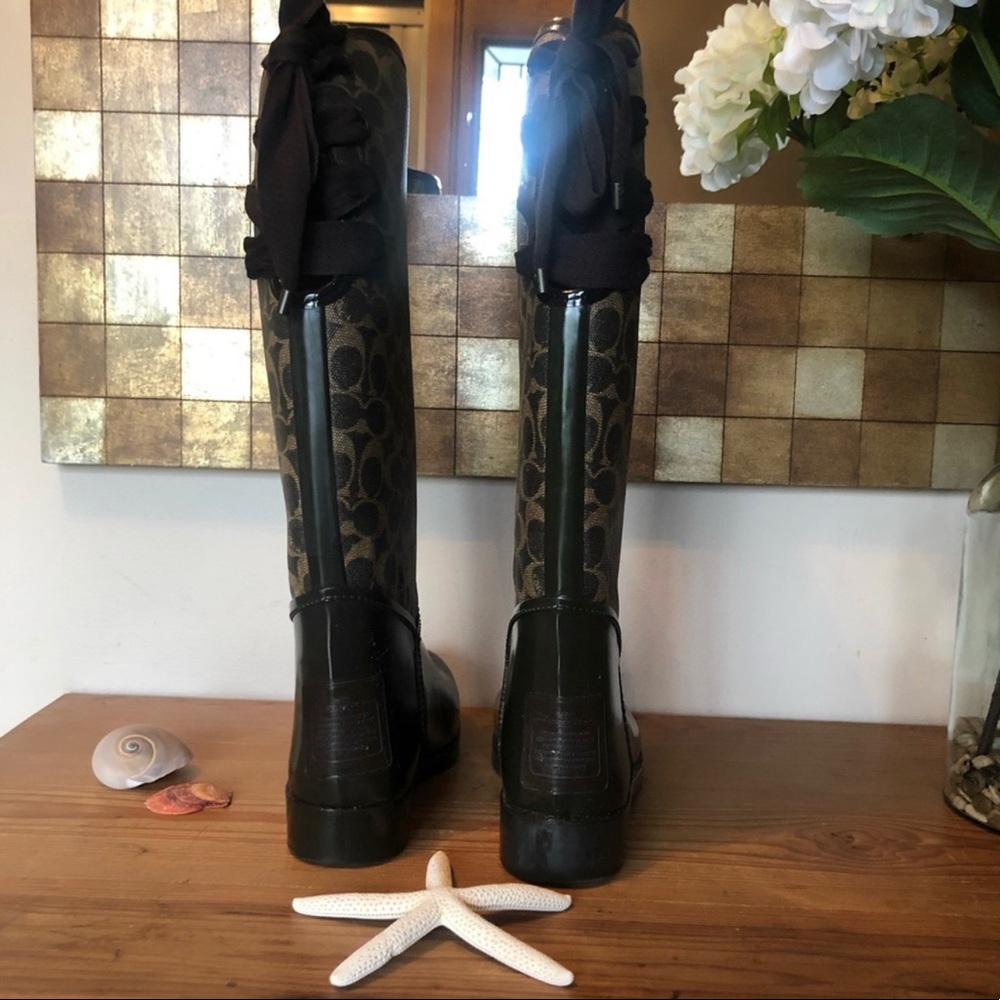 Coach Rain boots